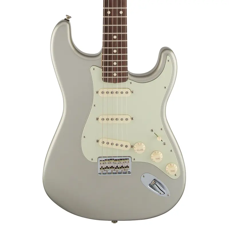 Fender Robert Cray Stratocaster Electric Guitar – Inca Silver, Rosewood Fingerboard 1