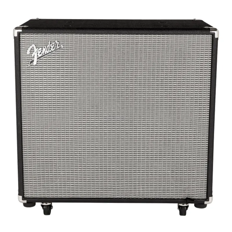 Fender Rumble V3 1X15-Inch Bass Cabinet – Black And Silver Finish 1