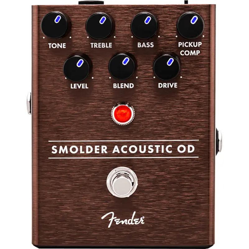 Fender Smolder Acoustic Overdrive Guitar Pedal 1
