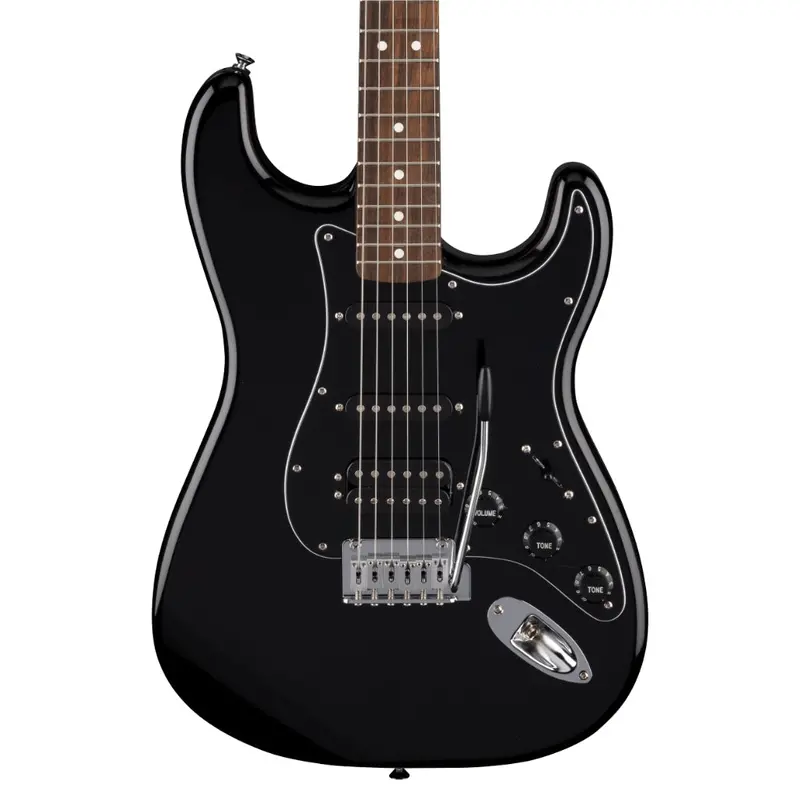 Fender Standard Stratocaster Hss Electric Guitar With Laurel Fretboard – Black 1