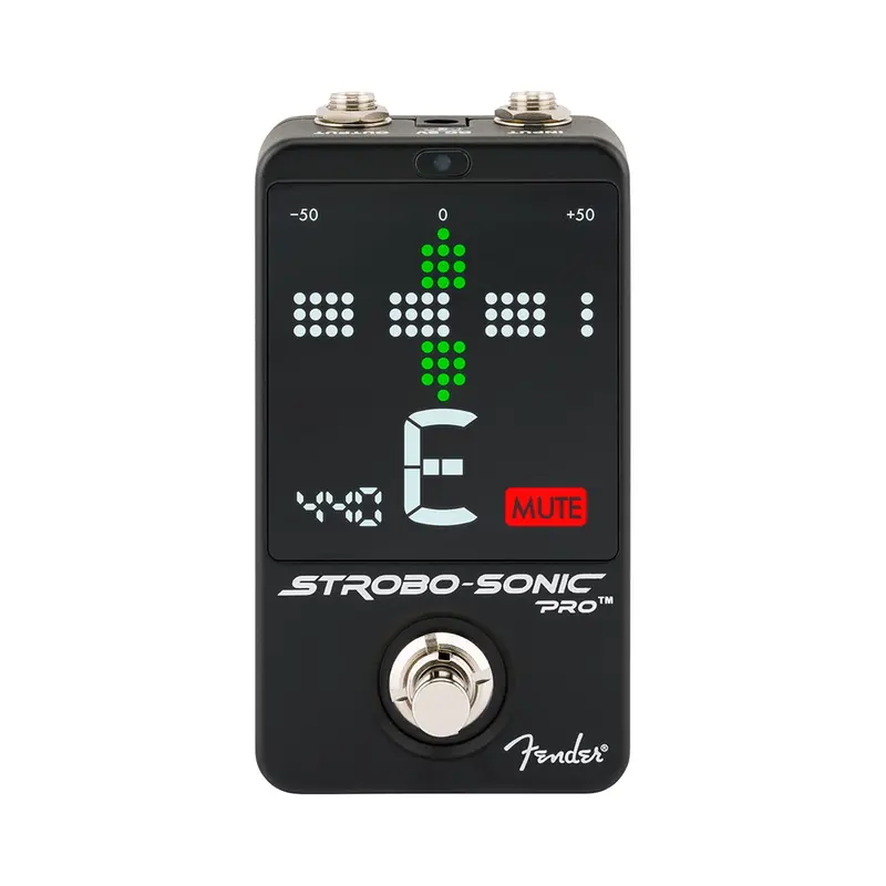 Fender Strobo-Sonic Pro Chromatic Tuner Pedal With Strobe Accuracy 1