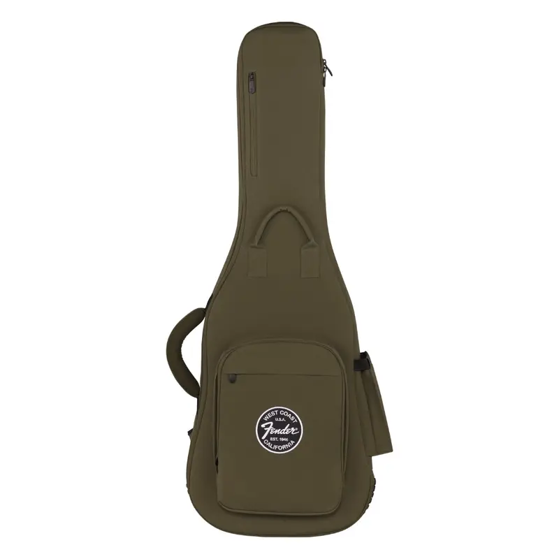 Fender Troubadour Electric Guitar Gig Bag – Olive Green 1