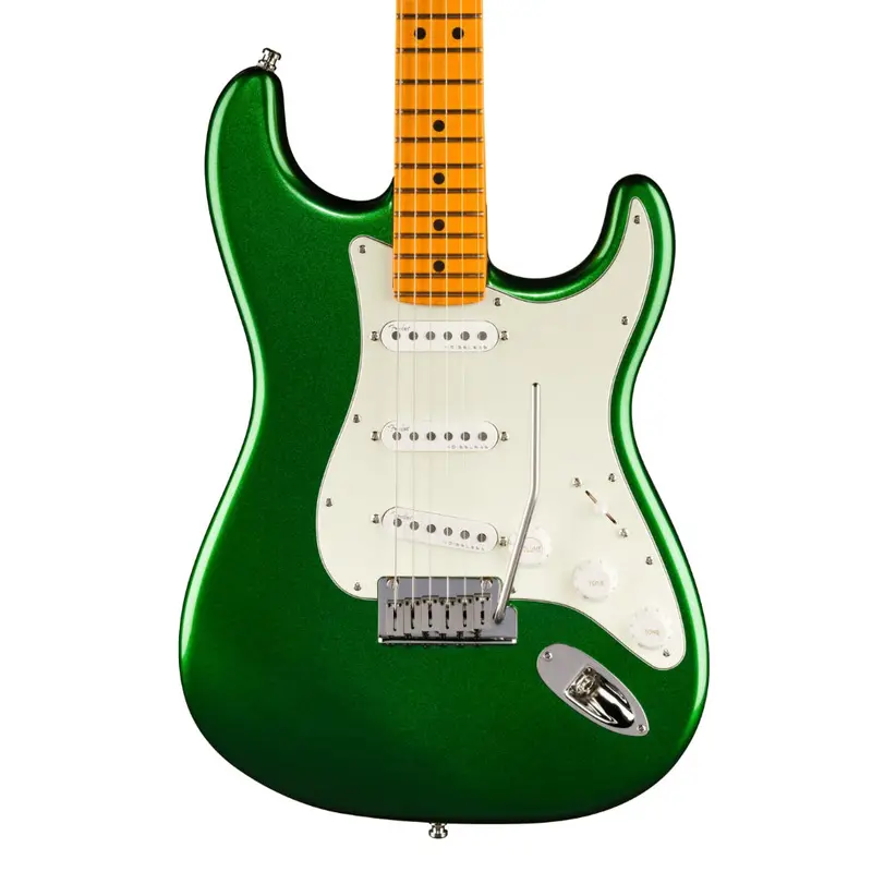 Fender Ultra Ii Stratocaster Limited Edition – Candy Apple Green With Maple Fingerboard 1
