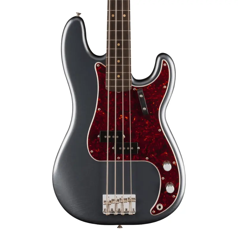Fender Vintera Ii Road Worn 1960S Precision Bass – Charcoal Frost Metallic Finish 1