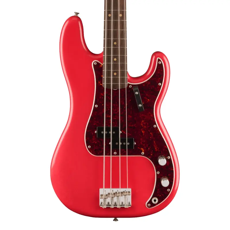 Fender Vintera Ii Road Worn '60S Precision Bass – Fiesta Red, Rosewood Fingerboard (Limited Edition) 1