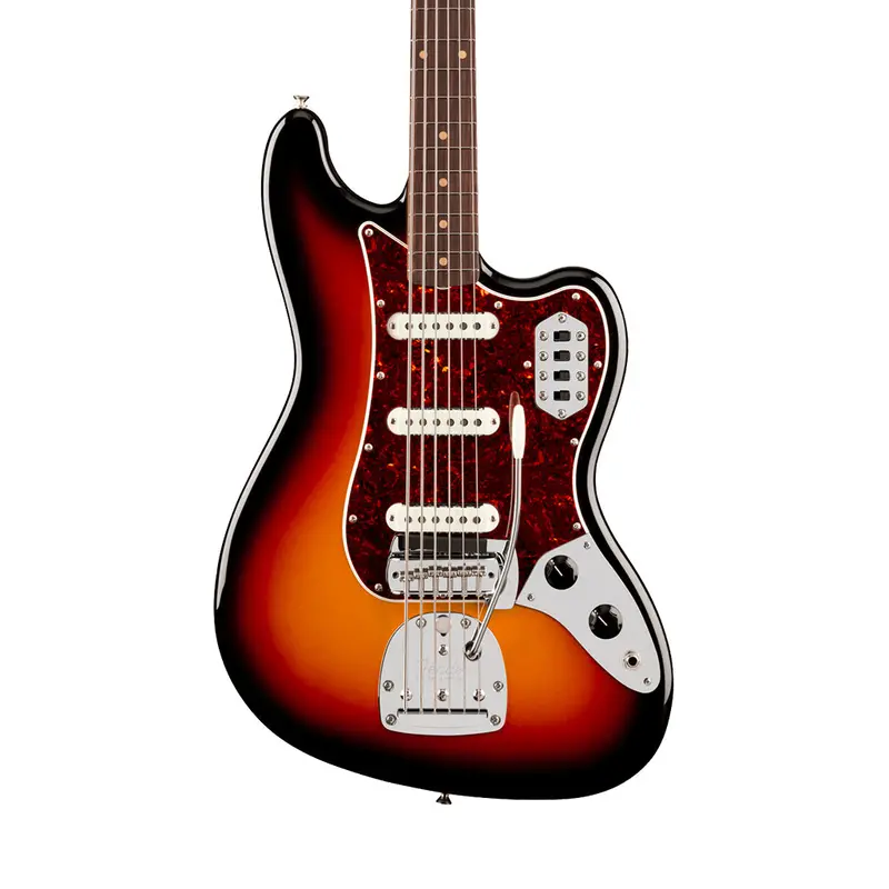 Fender Vintera Iii Early '60S Bass Vi 6-String Bass With Rosewood Fingerboard In 3-Color Sunburst 1