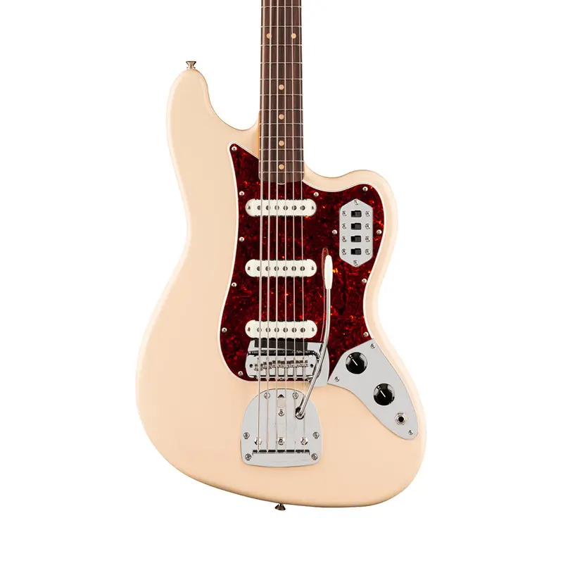 Fender Vintera Iii Early '60S Bass Vi 6-String Bass With Rosewood Fingerboard In Olympic White 1