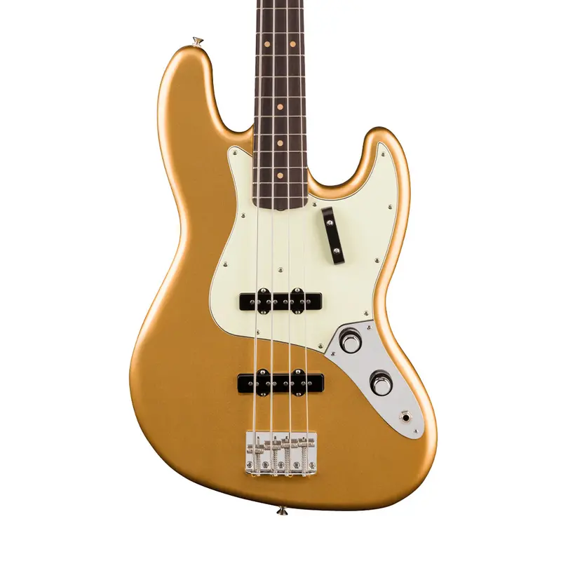 Fender Vintera Iii Early '60S Jazz Bass With Rosewood Fingerboard In Aztec Gold 1