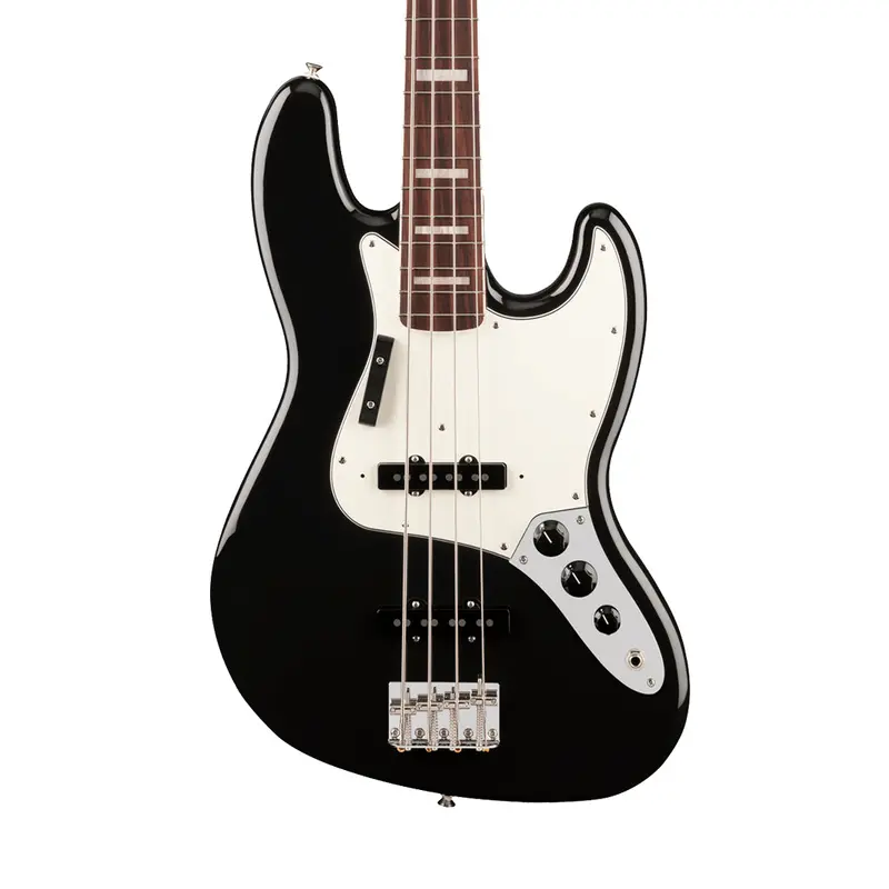 Fender Vintera Iii Early '70S Jazz Bass With Rosewood Fingerboard In Gloss Black 1