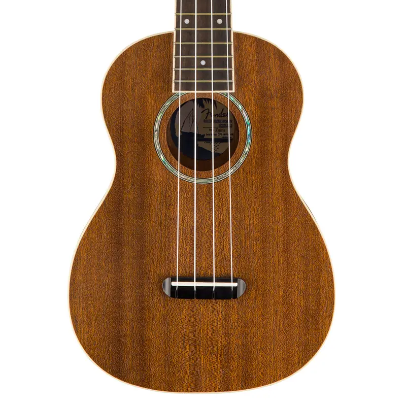 Fender Zuma Concert Ukulele – Natural Body, Walnut Fingerboard 1