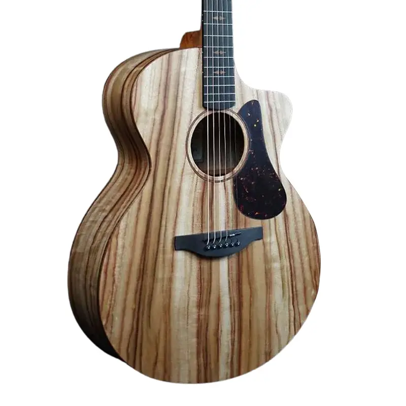 Fenech Vth Grand Auditorium Acoustic Guitar With Cutaway – All-Camphor Body 1