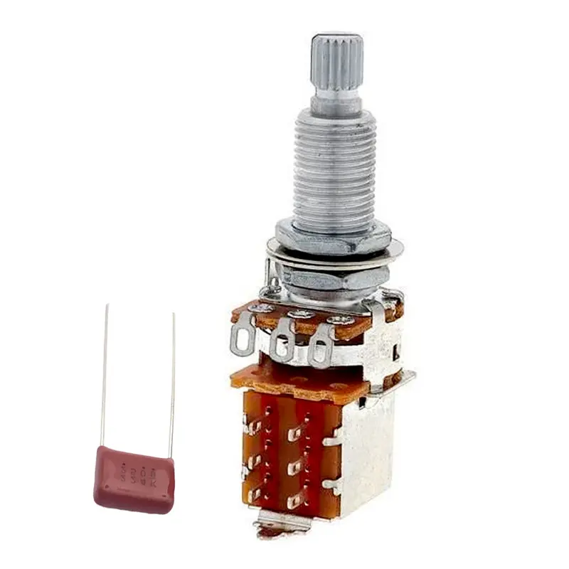 Fishman Fluence Long-Shaft Push-Pull Potentiometer – 25K Ohm 1