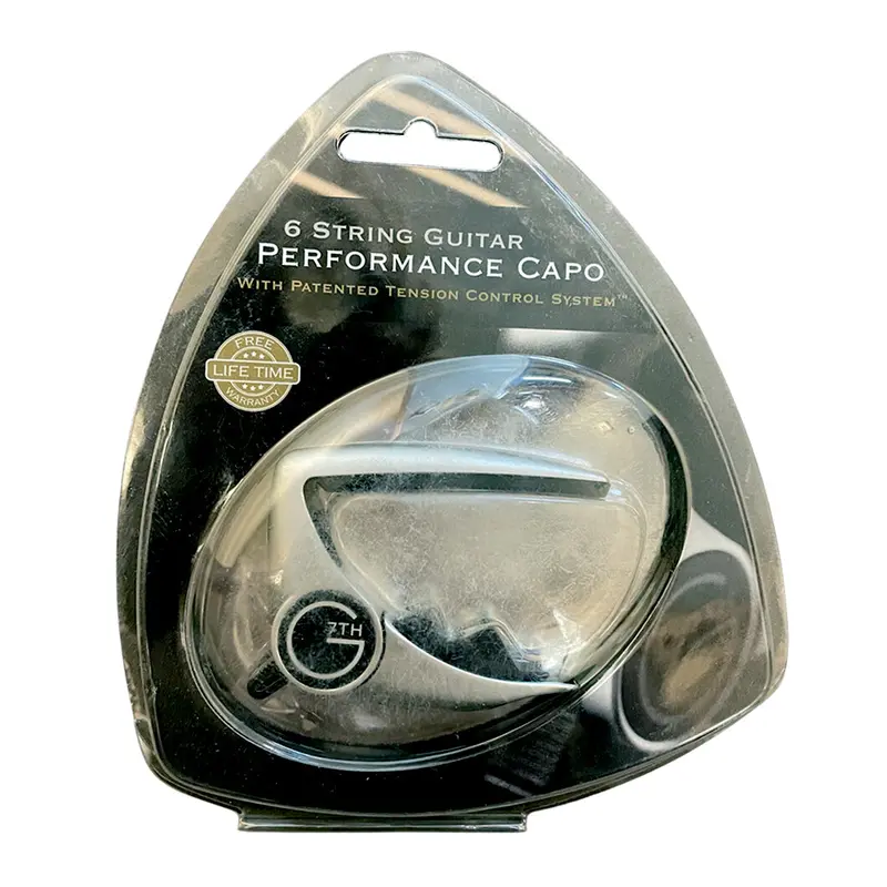 G7 Performance Original Capo – Silver Finish 1