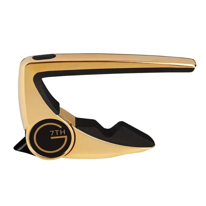 G7Th Performance 2 Classical Guitar Capo – Gold 1