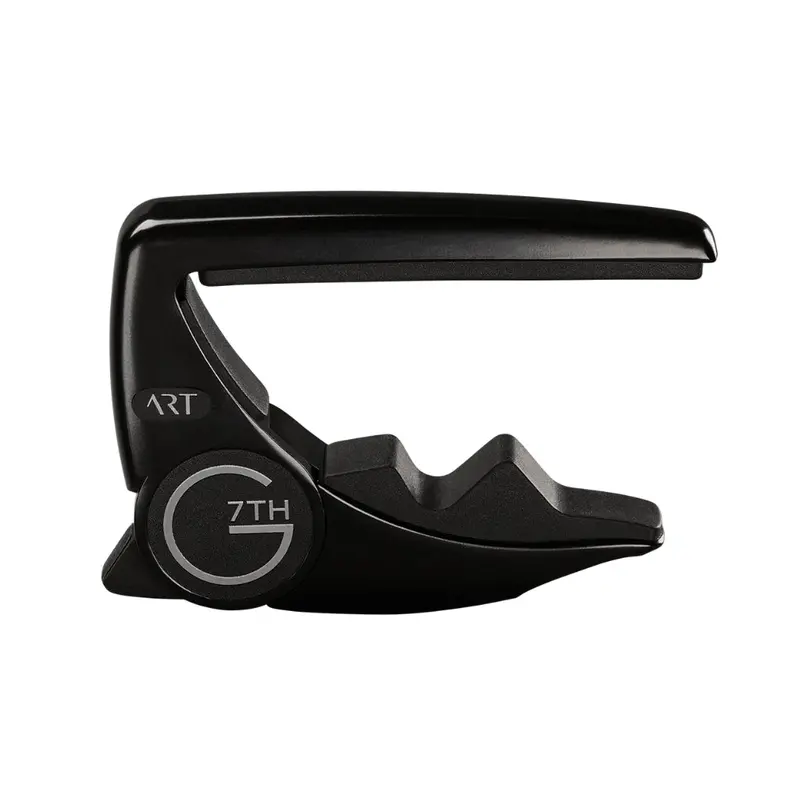 G7Th Performance 3 Black Capo For Standard-Neck Guitars 1