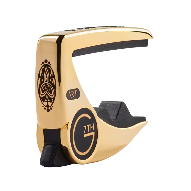 G7Th Performance 3 Celtic Gold Capo For Standard-Neck Guitars 1