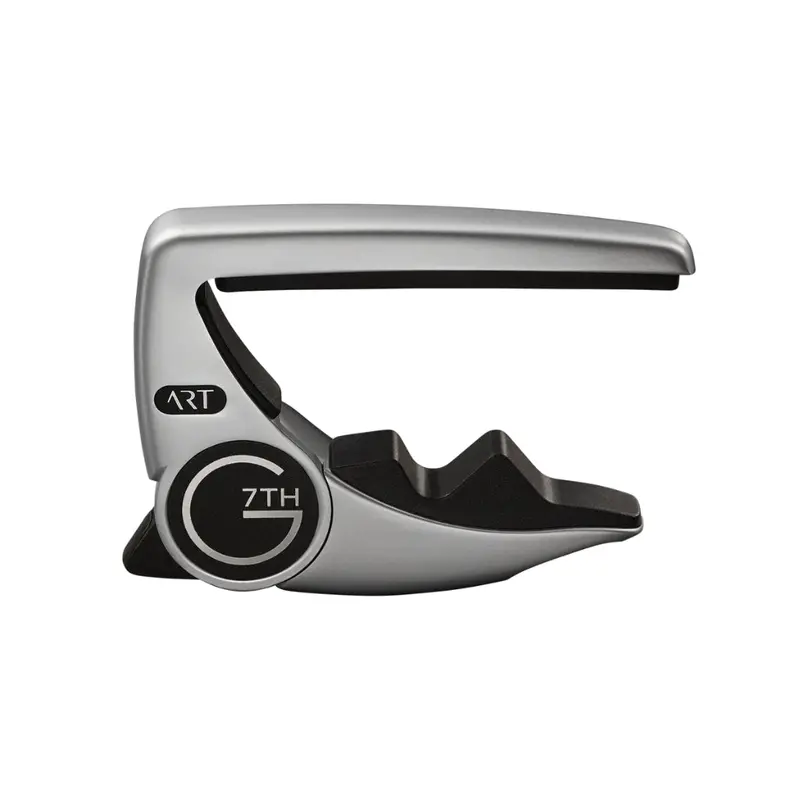 G7Th Performance 3 Silver Capo For Standard-Neck Guitars 1