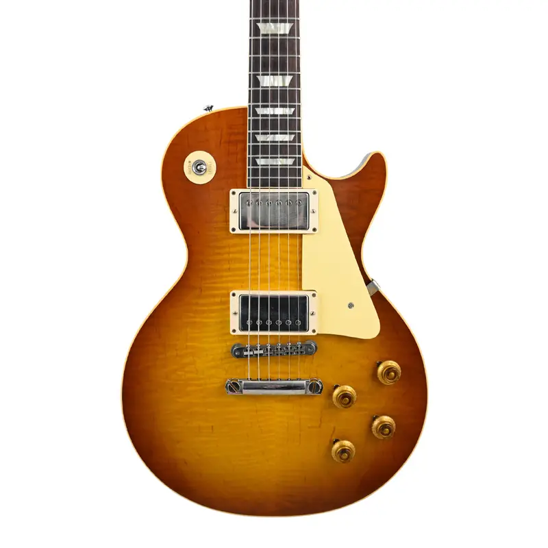 Gibson Custom Shop '59 Les Paul Standard Reissue Vos – Ice Tea Burst Finish 1