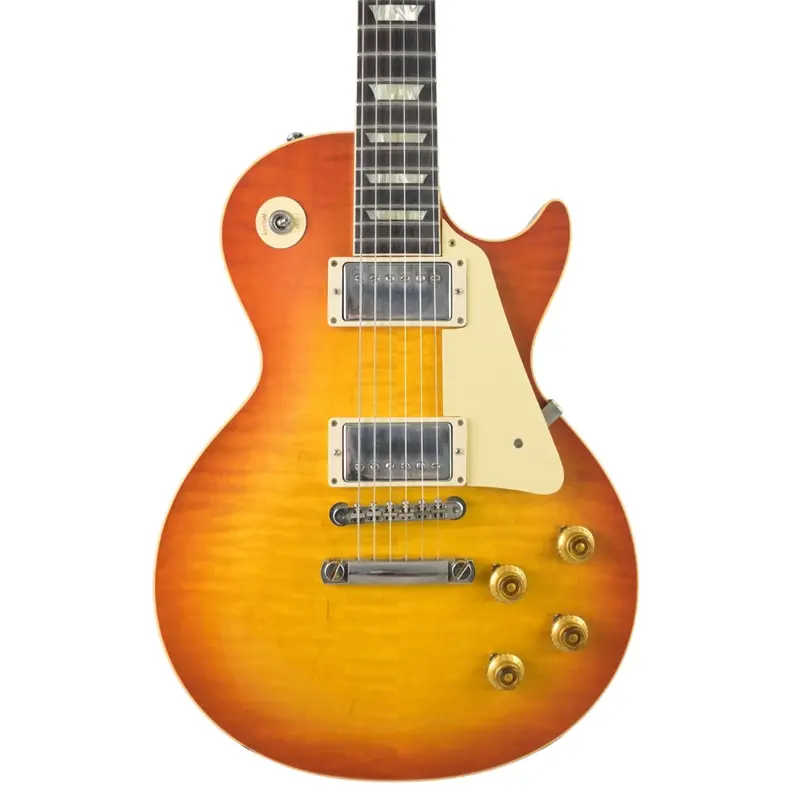 Gibson Custom Shop ’59 Les Paul Standard Reissue – Vos Washed Cherry Sunburst 1