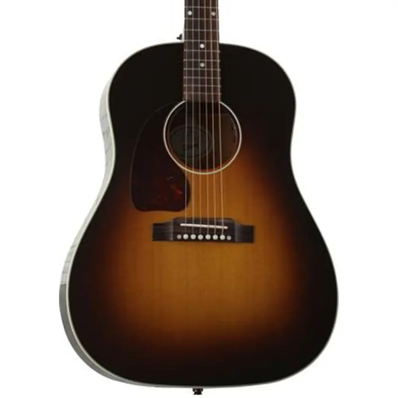 Gibson J-45 Standard Left-Handed Acoustic Guitar In Vintage Sunburst 1