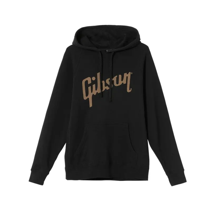 Gibson Logo Hoodie – Black Large 1