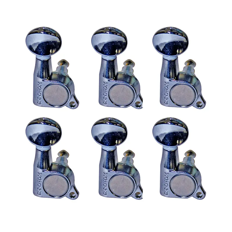 Gotoh G29 Deluxe 6-In-Line Electric Guitar Tuners – High-Ratio Precision Tuning 1
