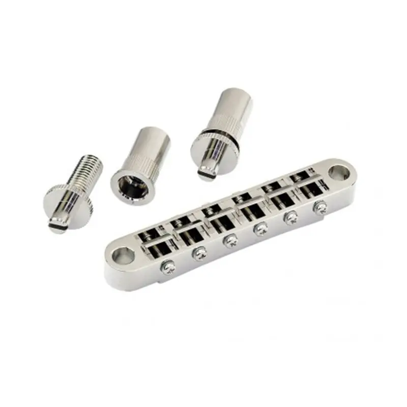 Gotoh Ge103B-Tc Chrome Bridge Assembly For Les Paul–Style Guitars (Lp8309) 1