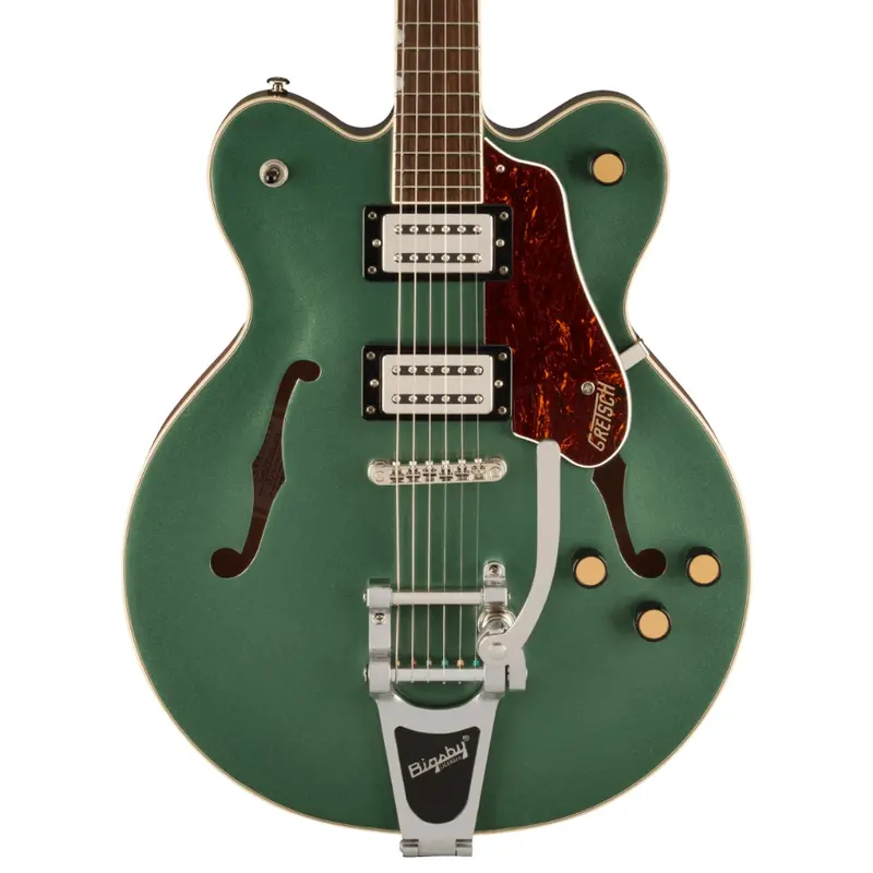 Gretsch G2622T Streamliner Hollow-Body Electric Guitar – Steel Olive Finish 1