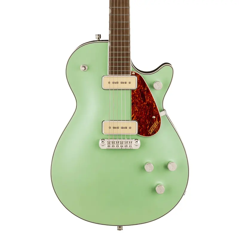 Gretsch G5210-P90 Electromatic Jet Two Electric Guitar – Broadway Jade, Single-Cut, Wraparound Bridge, Laurel Fingerboard 1