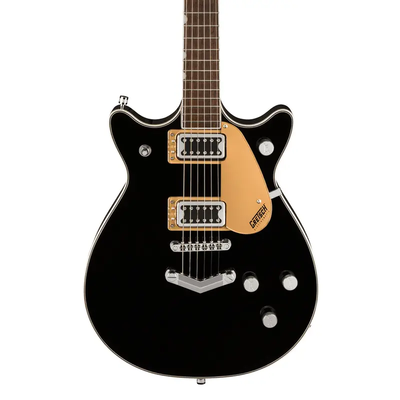 Gretsch G5222 Electromatic Double Jet Bt – Black With Laurel Fingerboard And V-Stoptail 1