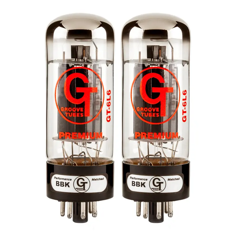 Groove Tubes Gt-6L6-S Medium-Duty Duet Tube Set 1