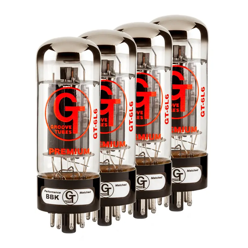 Groove Tubes Gt-6L6-S Medium-Duty Quartet Tube Set 1