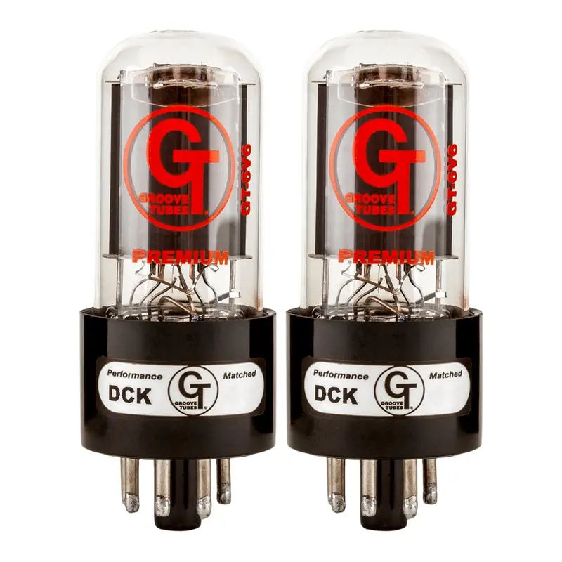 Groove Tubes Gt-6V6-S Medium-Duty Duet Tube Set 1