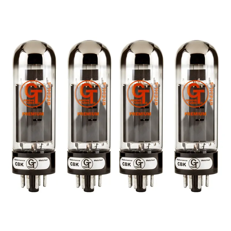 Groove Tubes Gt-E34Ls Medium-Duty Quartet Tube Set 1