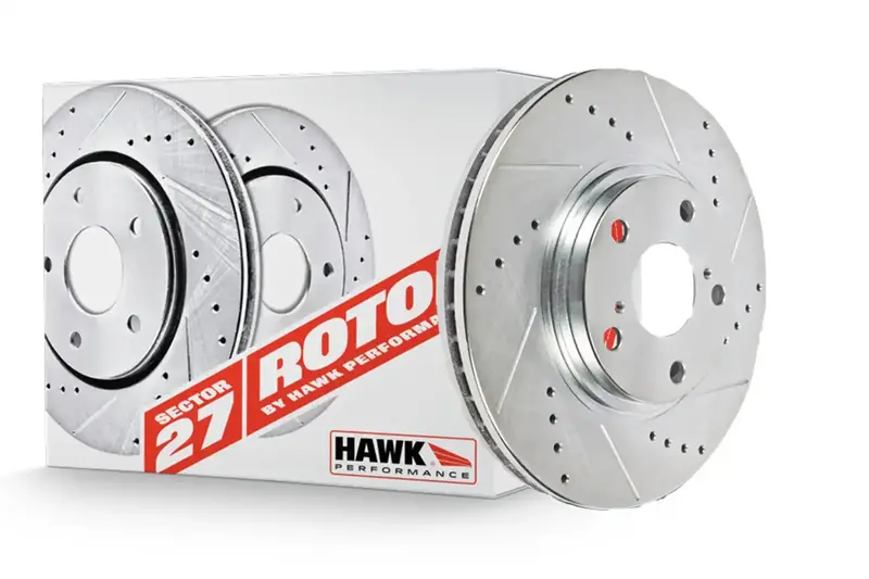 Hawk Performance Sector 27 Rear Brake Rotor – High-Performance Replacement (Hr4523) 1