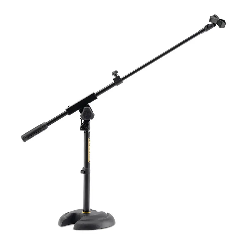 Hercules Compact Short-Boom Mic Stand With H-Base Stability System 1