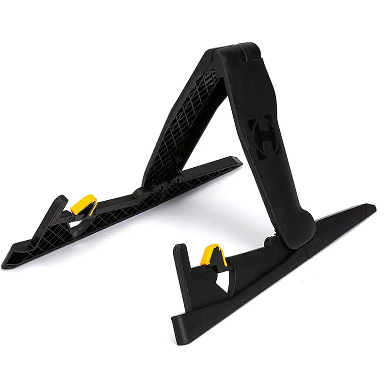 Hercules Gs200B Compact Foldable Guitar Stand – Compatible With Acoustic & Electric Models 1