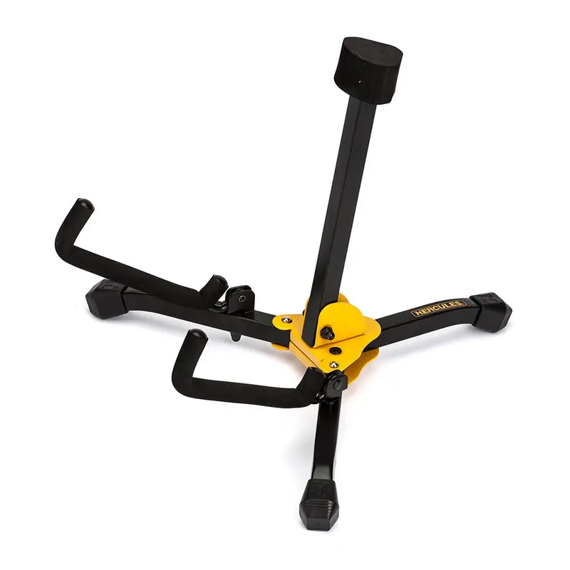 Hercules Gs401Bb Portable Folding Acoustic Guitar Stand With Carry Bag 1