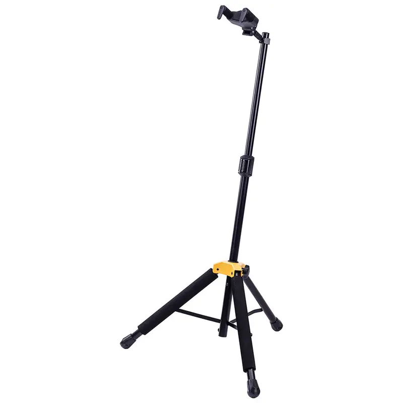 Hercules Gs415Bplus Auto-Adjusting Single-Guitar Stand With Soft-Grip Arms 1
