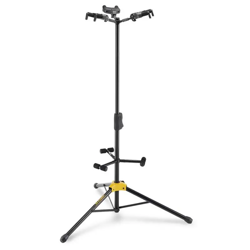 Hercules Gs432B Auto-Grab 3-Section Guitar Stand With Body Rest 1