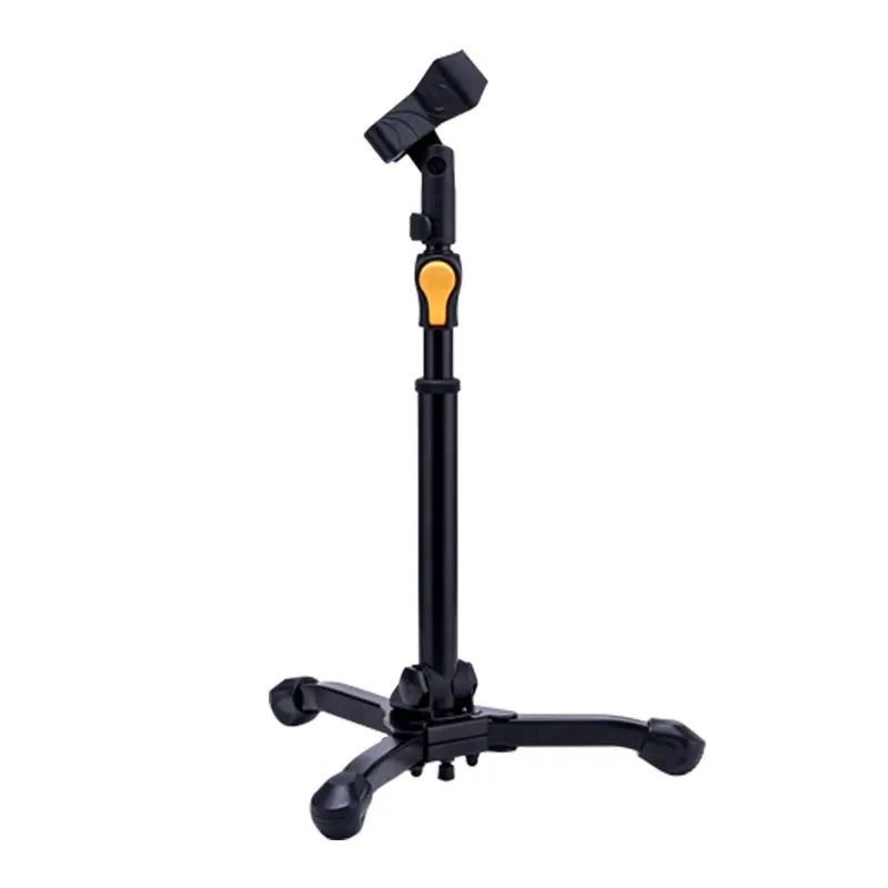 Hercules Mc12 Short Straight Microphone Stand With Ez-Grip Height Adjustment 1