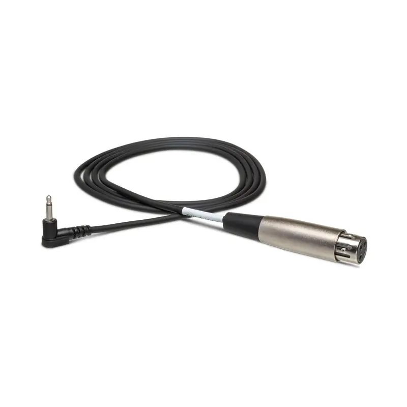 Hosa 5-Foot Xlr Female-To-Right-Angle 3.5Mm Ts Mic Cable 1