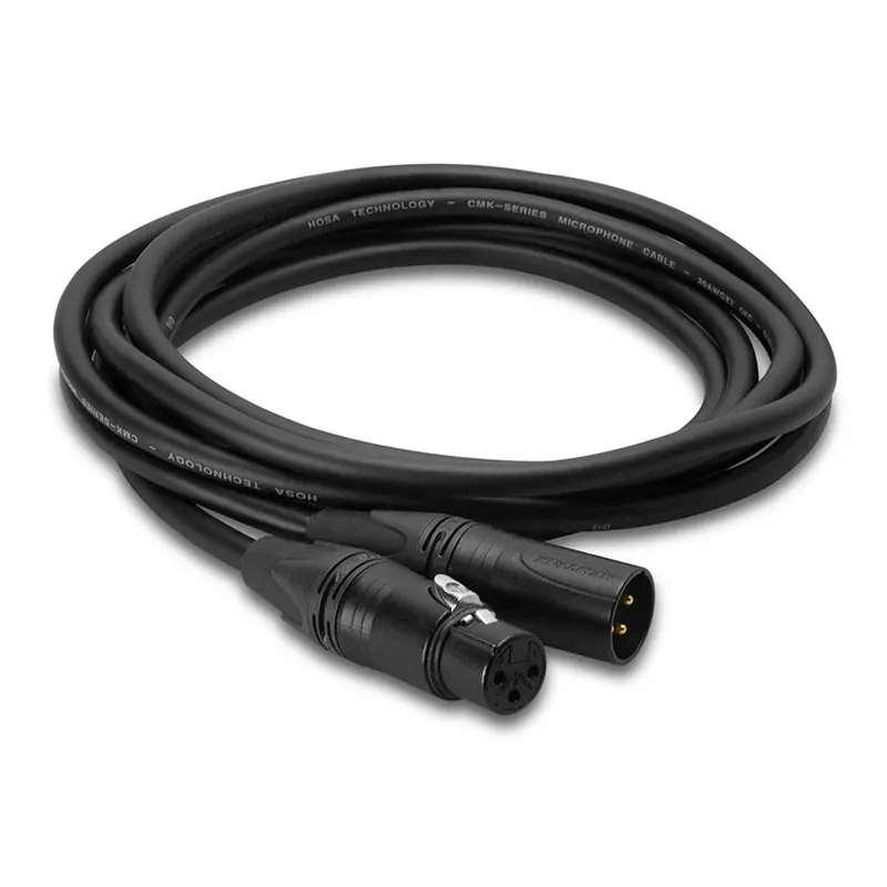 Hosa Elite Microphone Cable – Premium Shielded, 10 Feet 1
