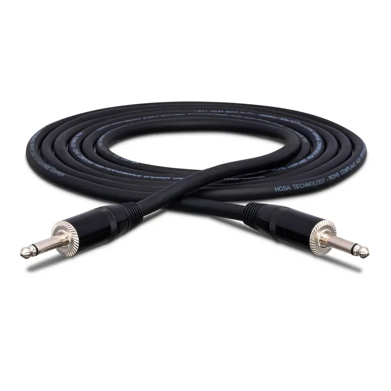Hosa Heavy-Duty Speaker Cable – 1/4" Ts Mono, 30 Feet 1