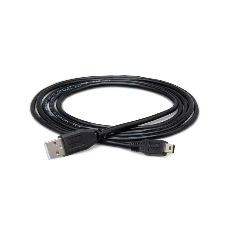 Hosa High-Speed Usb Type-A To Mini-B Cable – 3 Feet 1