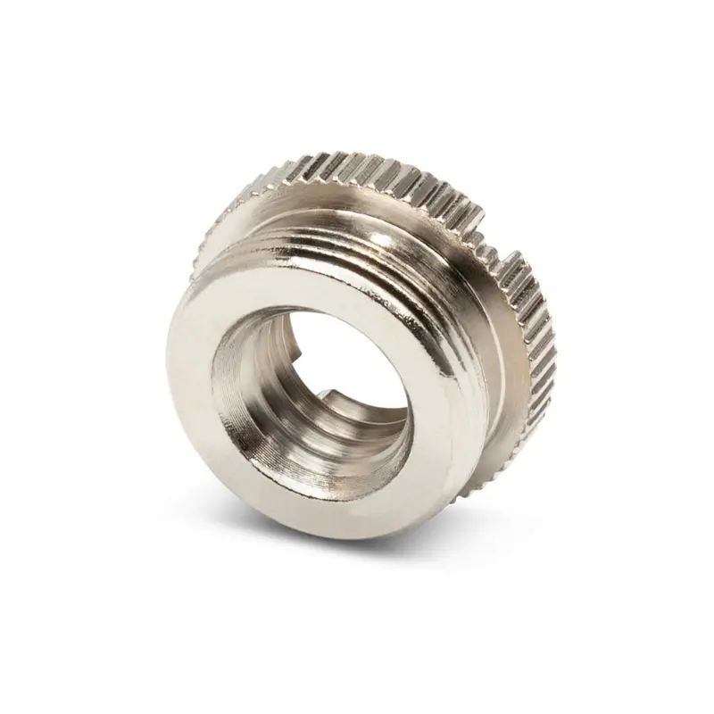 Hosa Microphone Clip Thread Adapter: 5/8"–27 (Us) To M10×1 (Eu) 1