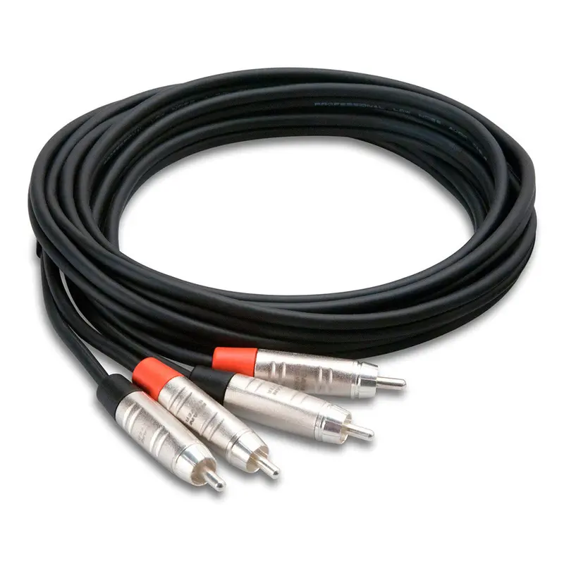 Hosa Pro Dual Rca To Rca Cable – 100 Feet 1