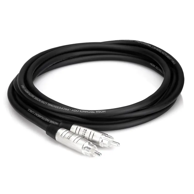 Hosa Pro Rca Interconnect Cable – Male To Male, 100 Feet 1