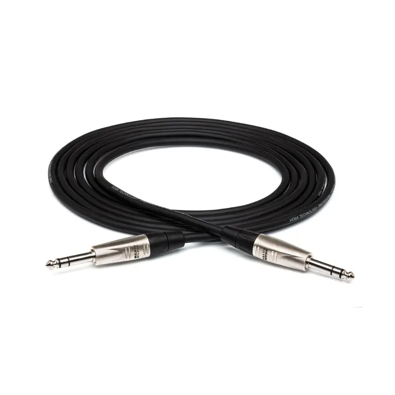 Hosa Rean 1/4" Trs To Trs Balanced Pro Audio Cable – 10 Feet 1