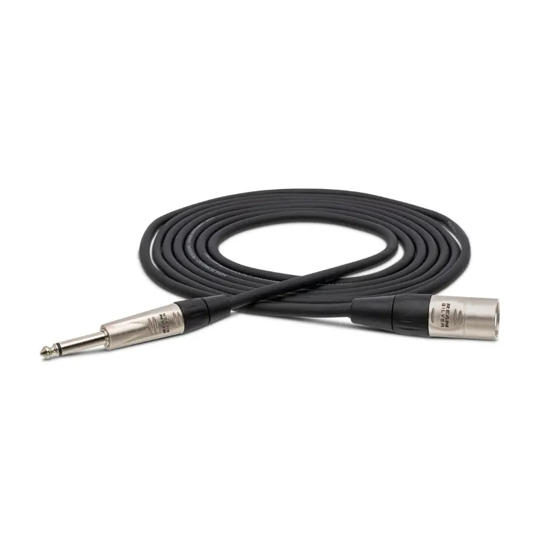 Hosa Rean 1/4" Ts To Xlr Male Pro Unbalanced Cable – 15 Feet 1